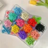 20/40pcs Boho Chic Colorful Star Hair Clips with Tassels - Alloy & Mixed Colors